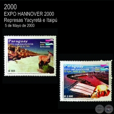 EXPO 2000 HANNOVER - EL AGUA, FUENTE DE VIDA (AO 2000 - SERIE 2)